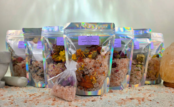 Himalayan Coarse Salt & Dried Botanical Bath Soak