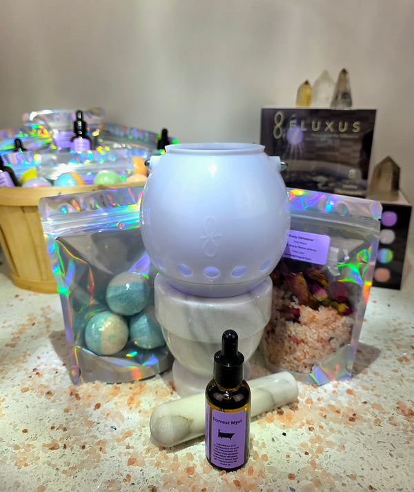 FLUXUS Aura Bath Orb - ELEVATED RITUAL SET