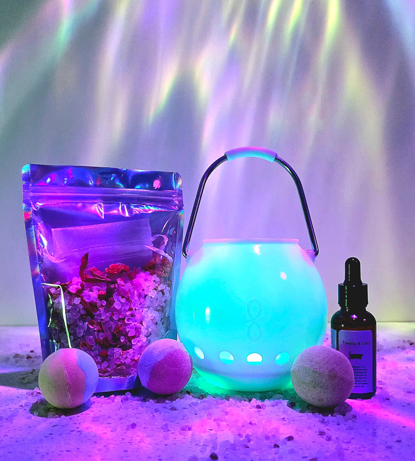FLUXUS Aura Bath Orb - ELEVATED RITUAL SET